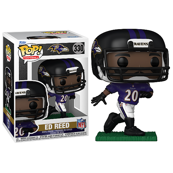 Funko Pop! Football NFL Ravens Ed Reed 330 Exclusivo