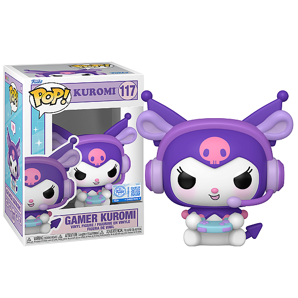 Funko Pop! Sanrio Hello Kitty Gamer Kuromi 117 Exclusivo