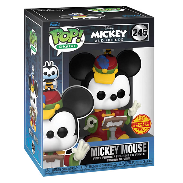 Funko Pop! Digital NFT Mickey Mouse 245 Exclusivo