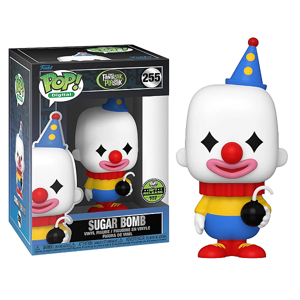 Funko Pop! Digital NFT Fantastik Plastik Sugar Bomb 255 Exclusivo 999 Pcs