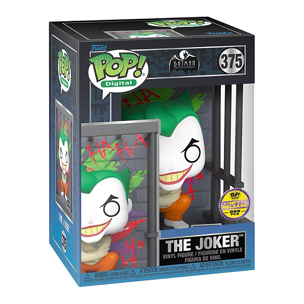 Funko Pop! Digital NFT Batman The Joker 375 Exclusivo Glow 999 Pcs
