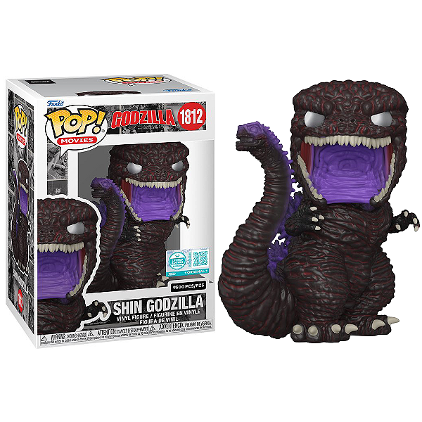 Funko Pop! Filme Godzilla Shin Godzilla 1812 Exclusivo 9500Pcs