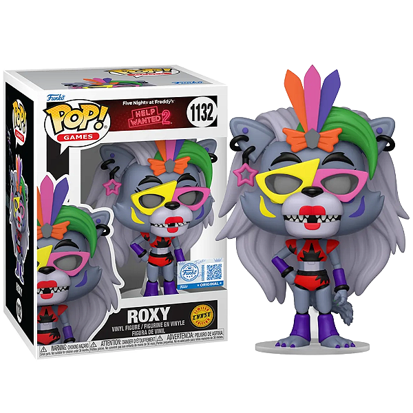 Funko Pop! Games Five Nights At Freddys Help Wanted 2 Roxy 1132 Exclusivo Chase