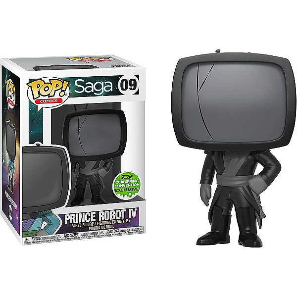 Funko Pop! Comics Saga Prince Robot IV 09 Exclusivo