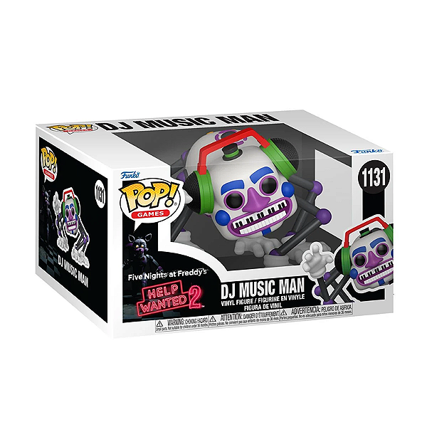 Funko Pop! Games Five Nights At Freddys Help Wanted 2 DJ Music Man 1131