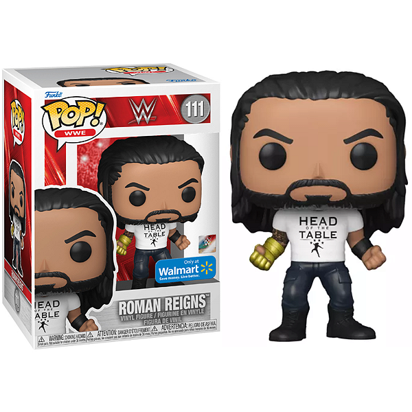 Funko Pop! WWE Roman Reigns 111 Exclusivo
