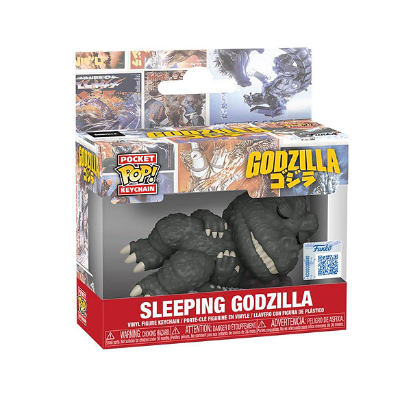 Funko Pop! Keychain Chaveiro Godzilla Sleeping Godzilla Exclusivo