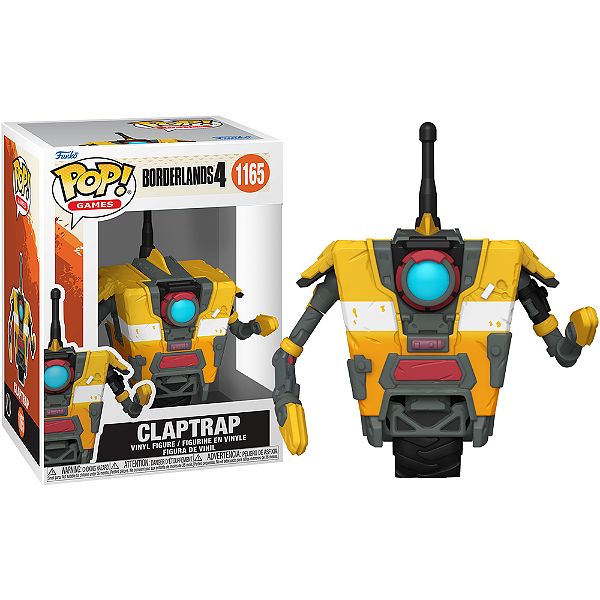Funko Pop! Games Borderlands 4 Claptrap 1165