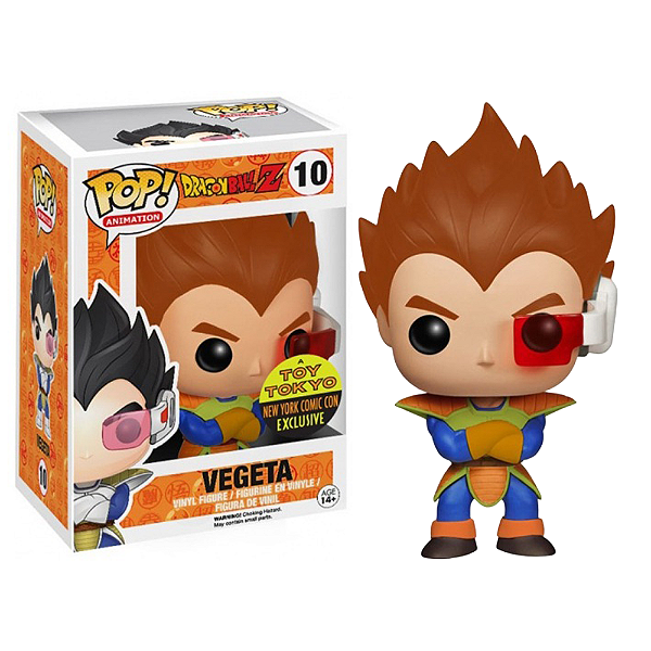Funko Pop! Animation Dragon Ball Z Vegeta 10 Exclusivo