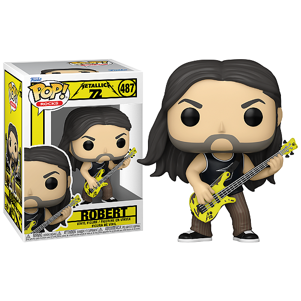 Funko Pop! Rocks Metallica 72 Seasons Robert 487