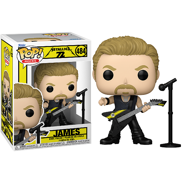 Funko Pop! Rocks Metallica 72 Seasons James 484