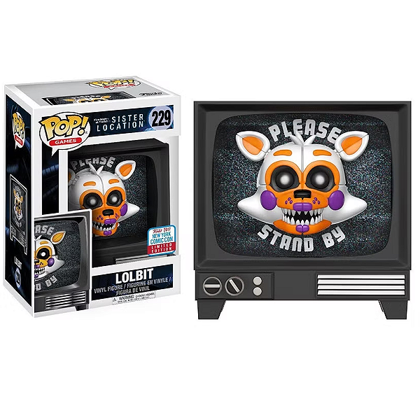 Funko Pop! Games Five Nights At Freddys Lolbit 229 Exclusivo
