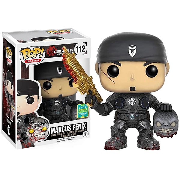 Funko Pop! Games Gears Of War Marcus Fenix 112 Exclusivo