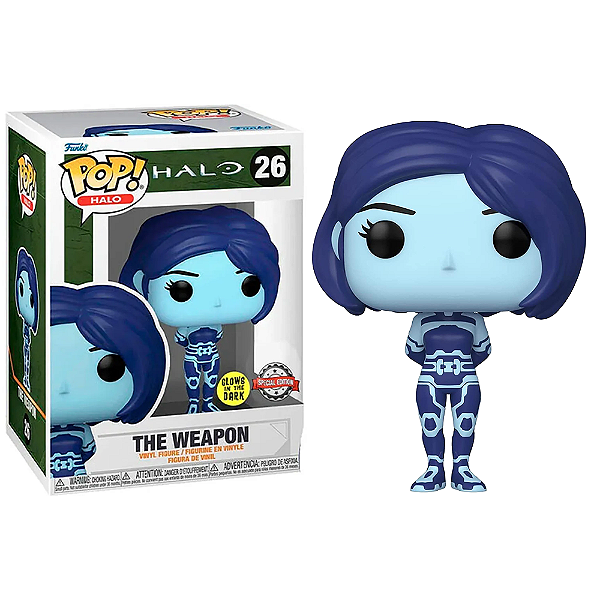 Funko Pop! Games Halo The Weapon 26 Exclusivo Glow