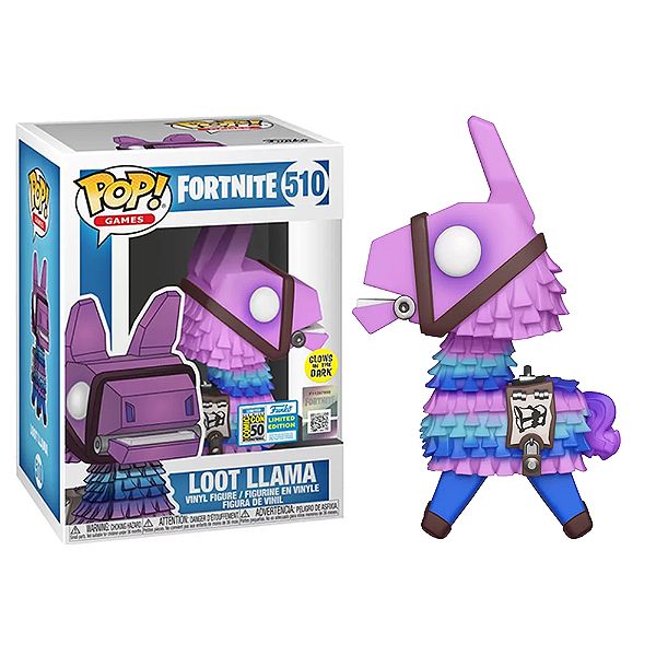 Funko Pop! Games Fortnite Loot Llama 510 Exclusivo Glow