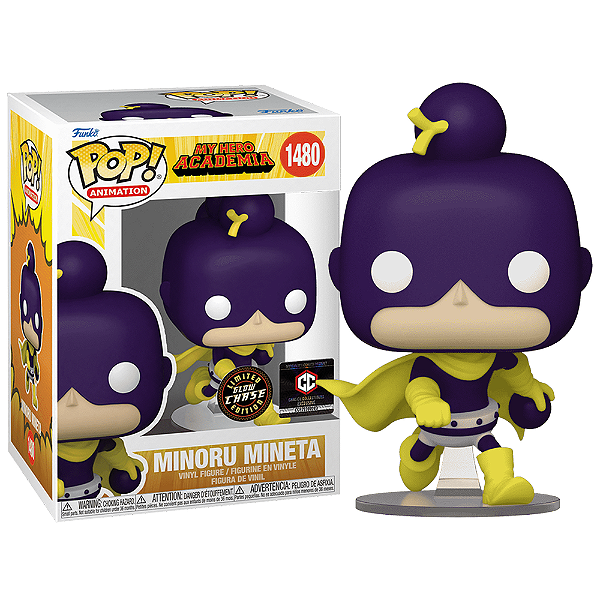 Funko Pop! Animation My Hero Academia Minoru Mineta 1480 Exclusivo Glow Chase