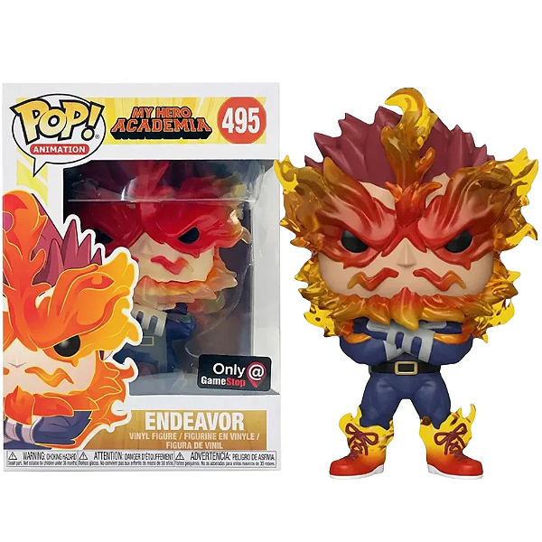 Funko Pop! Animation My Hero Academia Endeavor 495 Exclusivo