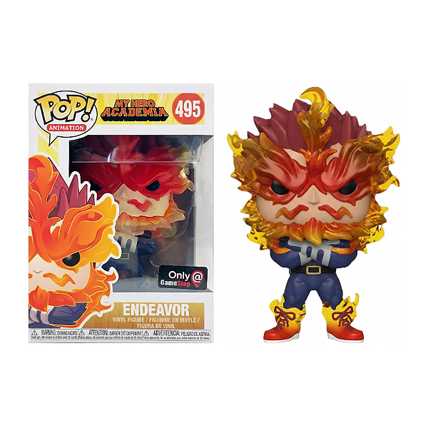 Funko Pop! Animation My Hero Academia Endeavor 495 Exclusivo