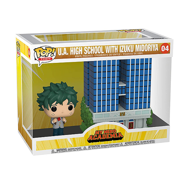 Funko Pop! Town Animation My Hero Academia U.A High School With Izuku Midoriya 4