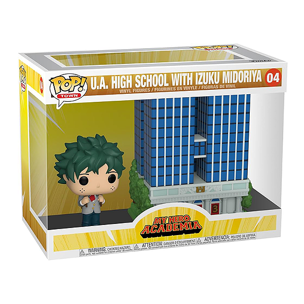 Funko Pop! Town Animation My Hero Academia U.A High School With Izuku Midoriya 4