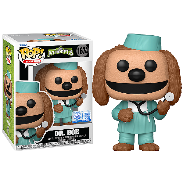 Funko Pop! Television Os Muppets Dr. Bob 1674 Exclusivo
