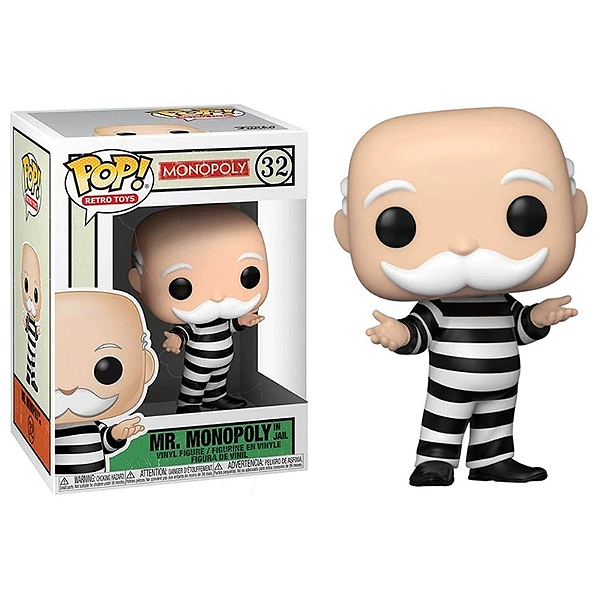 Funko Pop! Retro Toys Mr. Monopoly In Jail 32