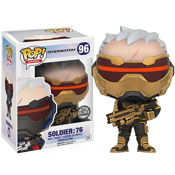 Funko Pop! Games Overwatch Soldier 76 Exclusivo