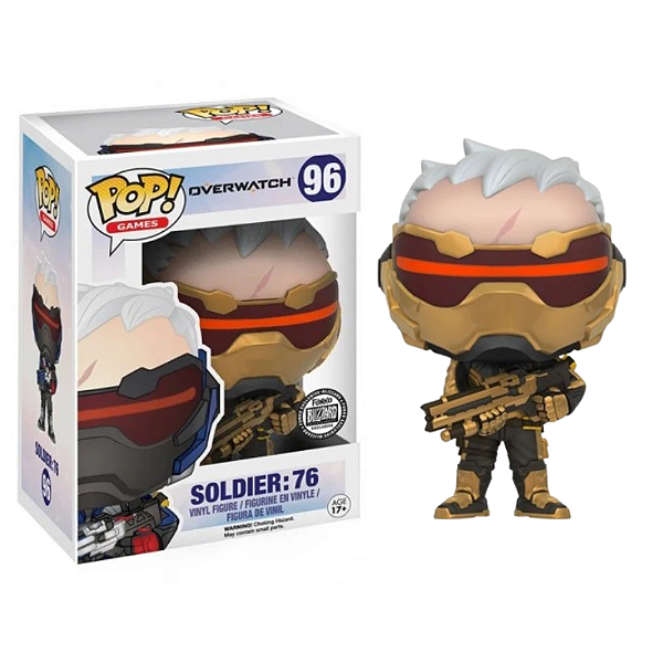 Funko Pop! Games Overwatch Soldier 76 Exclusivo