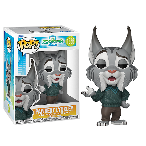 Funko Pop! Disney Zootopia Pawbert Lynxley 1656