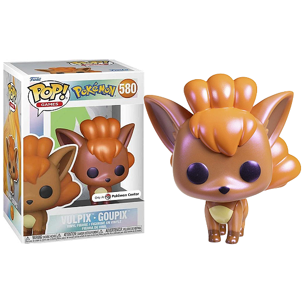 Funko Pop! Games Pokemon Vulpix 580 Exclusivo Pearlescent