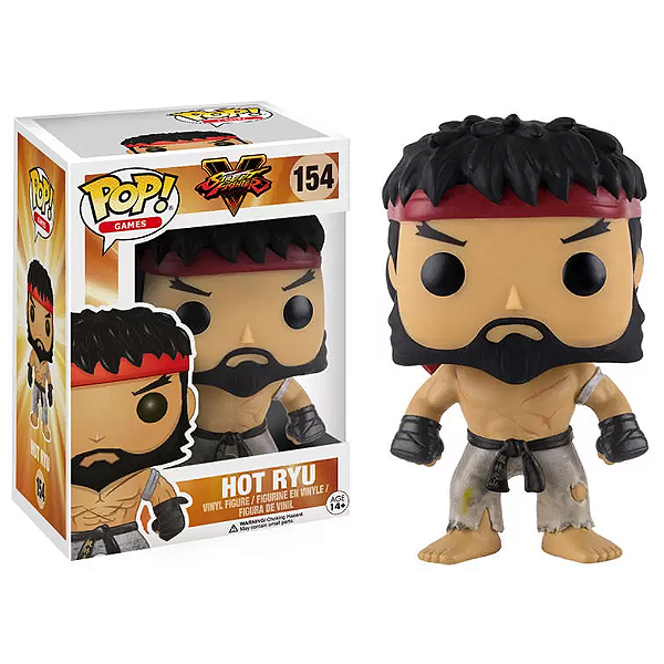 Funko Pop! Games Street Fighter Hot Ryu 154