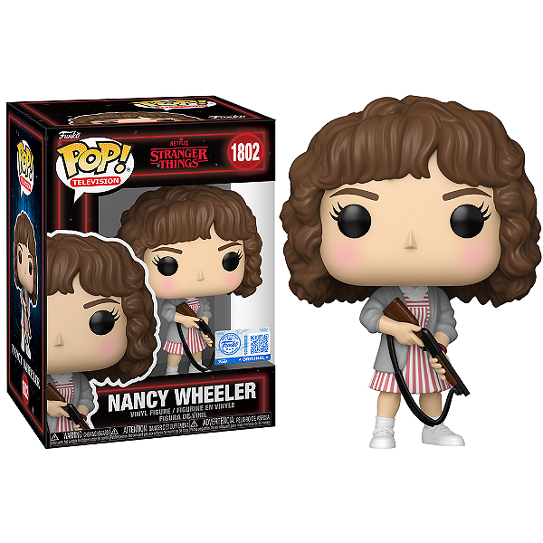 Funko Pop! Television Stranger Things Nancy Wheeler 1802 Exclusivo