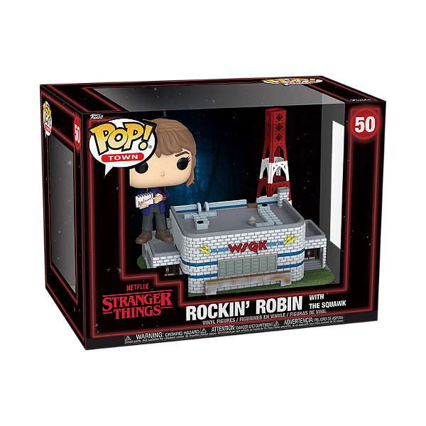 Funko Pop! Town Television Stranger Things Rockin Robin With The Squawk 50