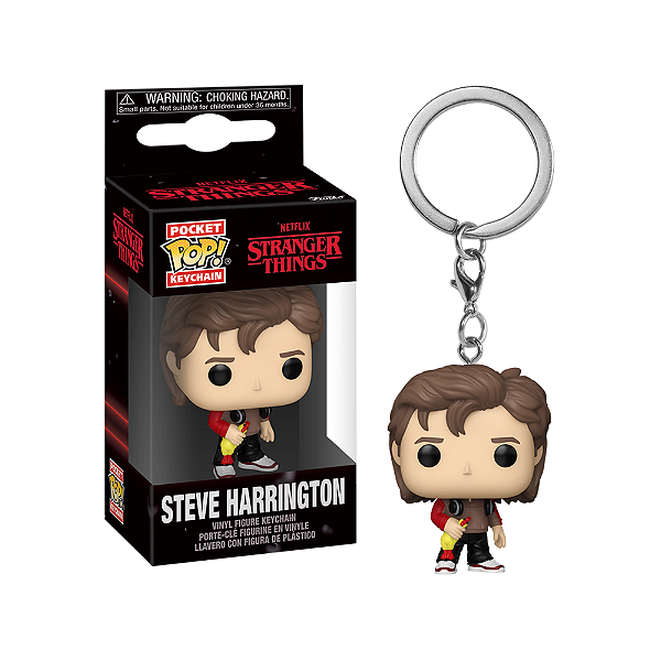 Funko Pop! Keychain Chaveiro Television Stranger Things Steve Harrington