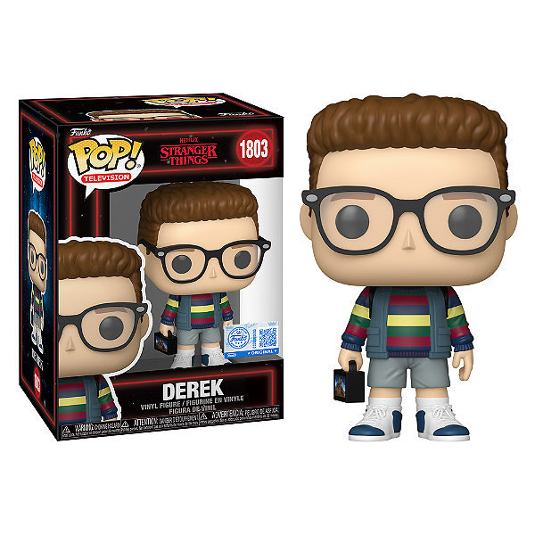 Funko Pop! Television Stranger Things Derek 1803 Exclusivo
