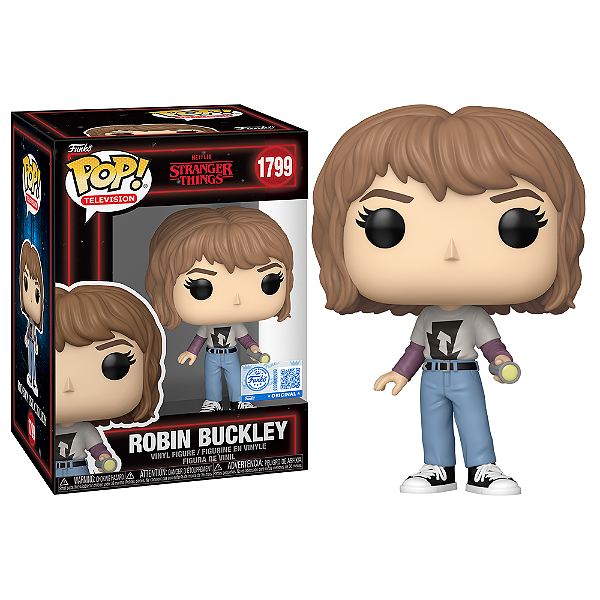 Funko Pop! Television Stranger Things Robin Buckley 1799 Exclusivo