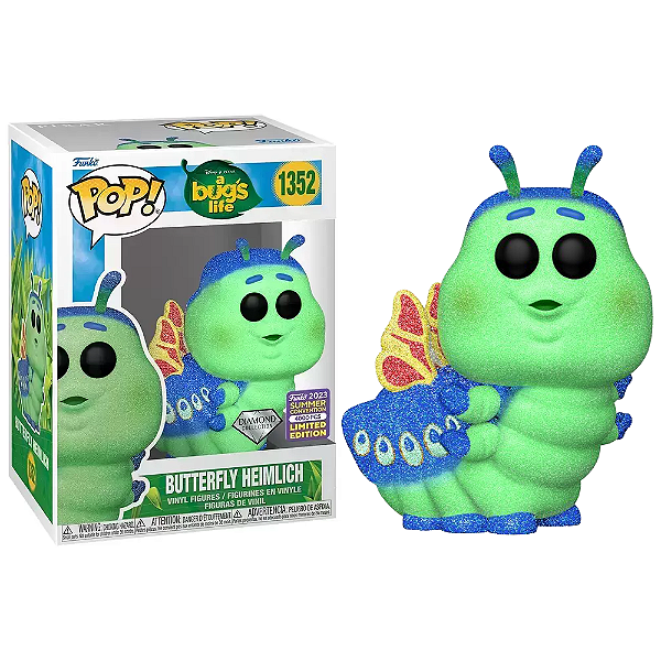 Funko Pop! Disney Vida De Inseto Butterfly Heimlich 1352 Exclusivo Diamond