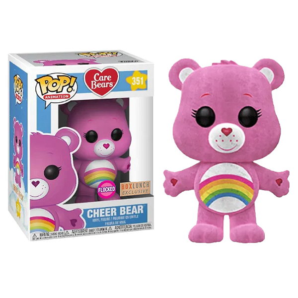 Funko Pop! Animation Ursinhos Carinhosos Cheer Bear 351 Exclusivo Flocked