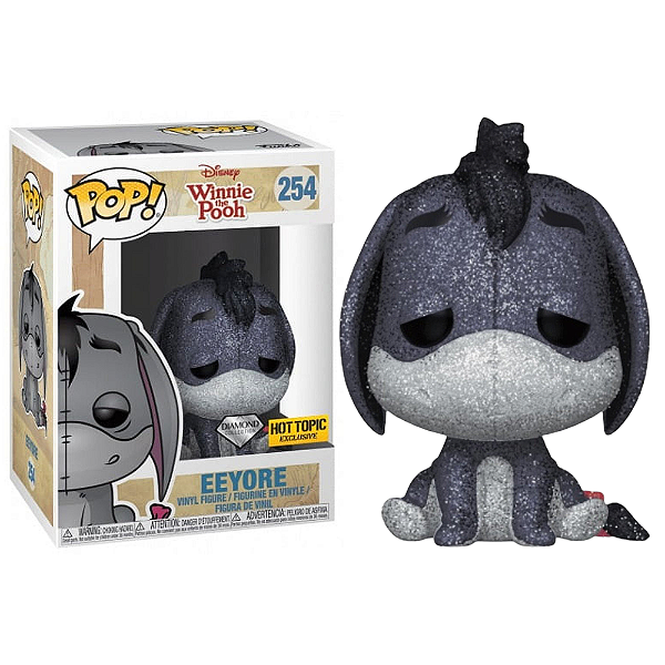 Funko Pop! Disney Ursinho Pooh Eeyore 254 Exclusivo Diamond