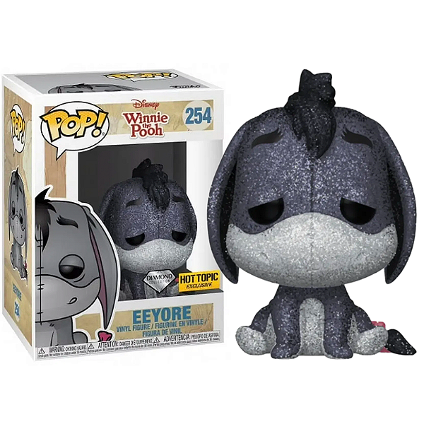Funko Pop! Disney Ursinho Pooh Eeyore 254 Exclusivo Diamond