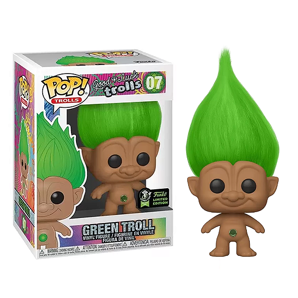 Funko Pop! Filme Trolls Green Troll 07 Exclusivo