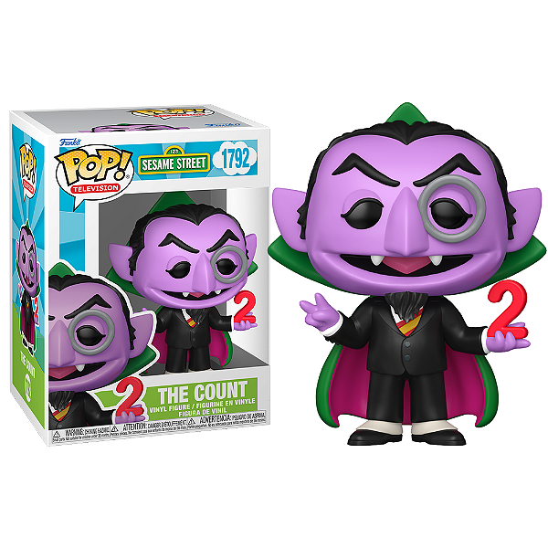 Funko Pop! Television Sesame Street / Vila Sesamo  The Count 1792