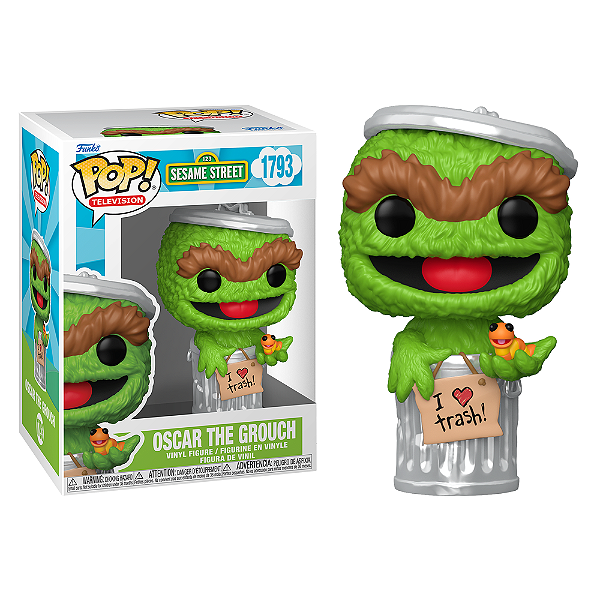 Funko Pop! Television Sesame Street / Vila Sesamo Oscar the Grouch 1793