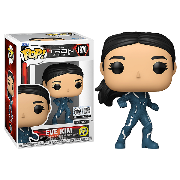 Funko Pop! Disney Tron Eve Kim 1970 Exclusivo Glow 3500Pcs