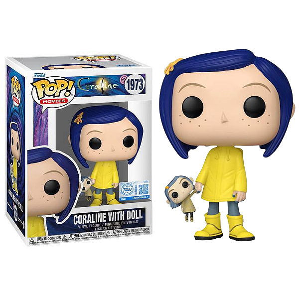 Funko Pop! Filme Coraline With Doll 1973 Exclusivo
