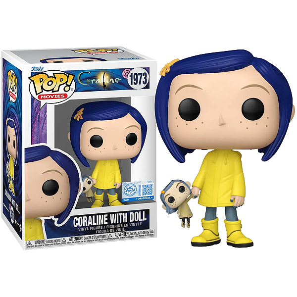 Funko Pop! Filme Coraline With Doll 1973 Exclusivo