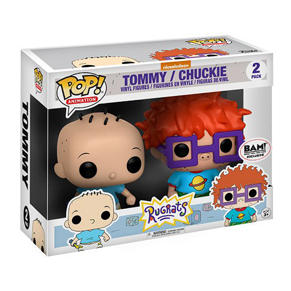 Funko Pop! Animation Rugrats Tommy Chuckie 2 Pack Exclusivo
