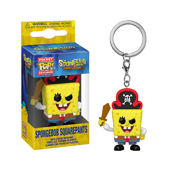 Funko Pop! Keychain Chaveiro Bob Esponja SpongeBob SquarePants