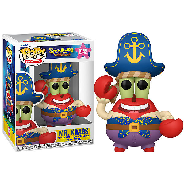 Funko Pop! Filme Bob Esponja Seu Siriguejo / Mr. Krabs 1942