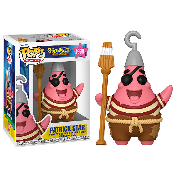 Funko Pop! Filme Bob Esponja Patrick Estrela / Patrick Star 1939